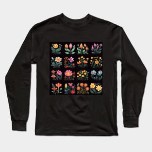 Summer Flowers Long Sleeve T-Shirt